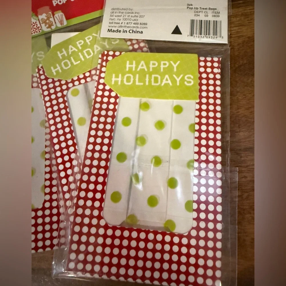 33 holiday treat bags Bundle of 11 packs of Holiday treat bags, total 33 bags